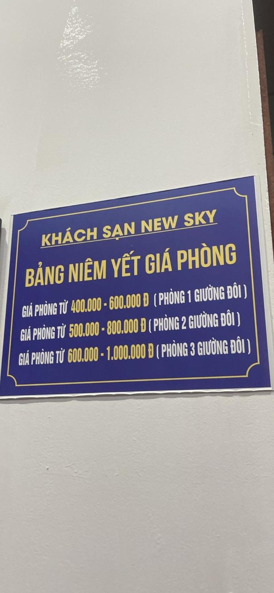 New Sky Hotel Cửa Lò Eksteriør bilde